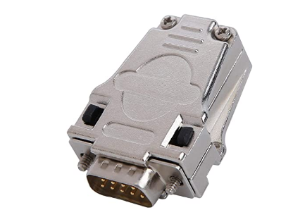 D-SUB SERIAL CONNECTOR, DB9 RS232 SIGNAL MODULE, 9-PIN 2 ROWS MALE PORT ADAPTER TO TERMINAL CONNECTOR WITH METAL SHELL CASE